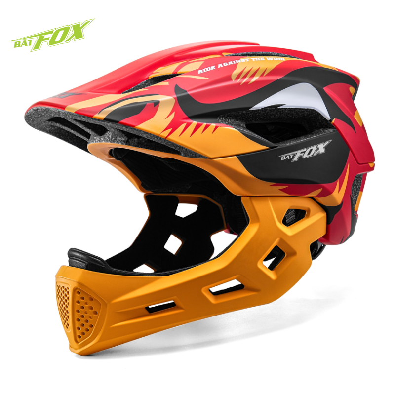 BATFOX-casco de bicicleta de c - Running Gear Kids reseña y precio