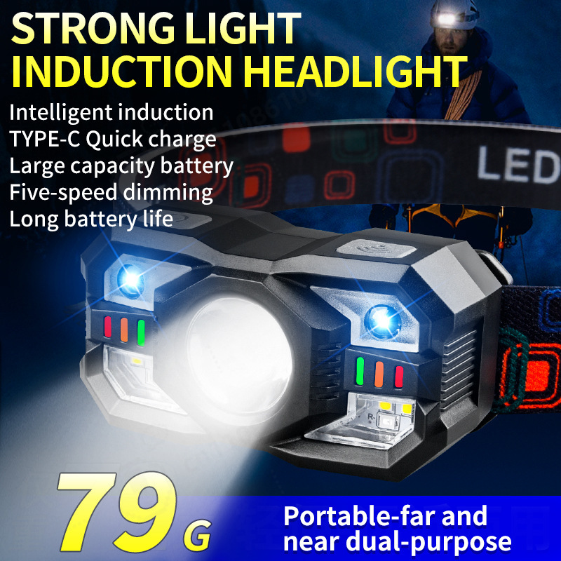 Linterna Frontal LED de Inducc - Running Headlamp reseña y precio