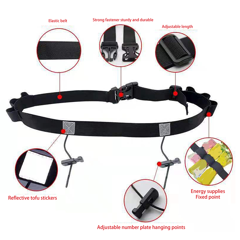 Riñonera con número de carrera - Running Belt reseña y precio