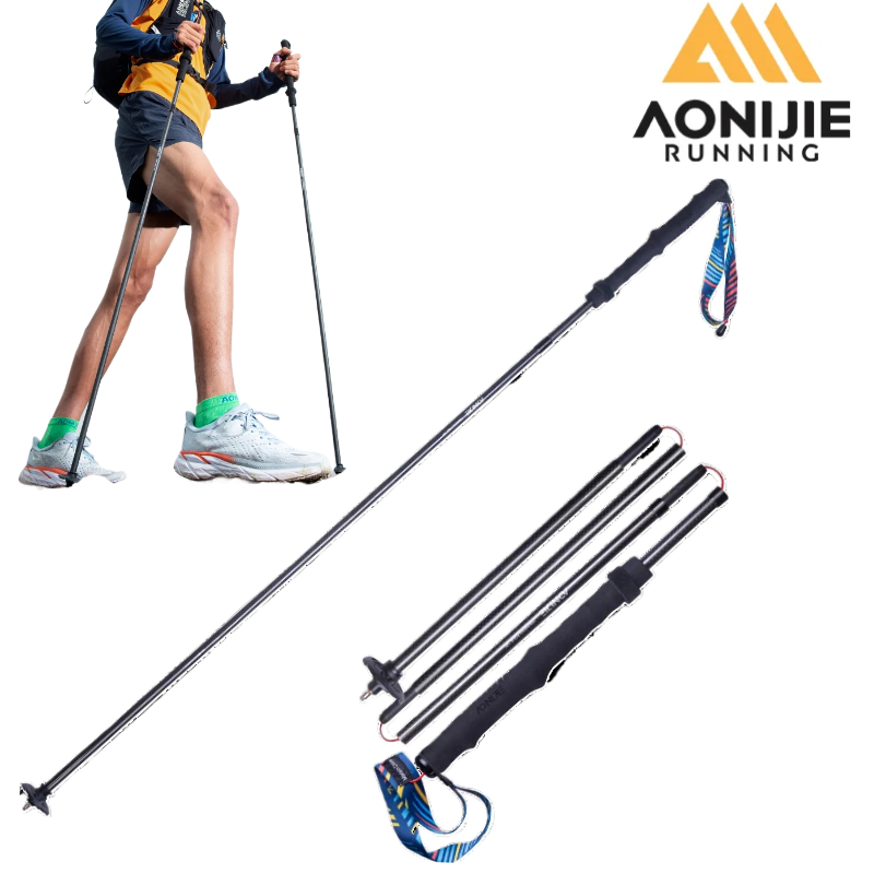 2 palos de senderismo plegable - Trekking Pole Carbon reseña y precio