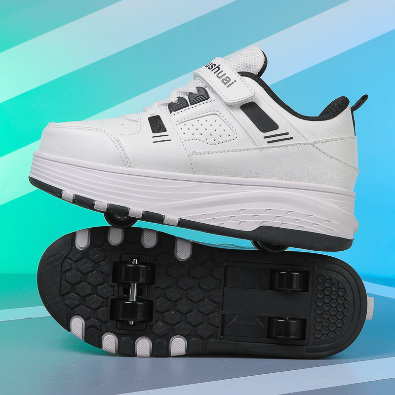 Zapatillas con ruedas retrácti - Running Shoes Men reseña y precio