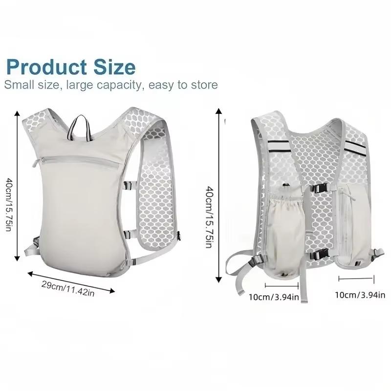 Chaleco para correr con compar - Hydration Vest reseña y precio