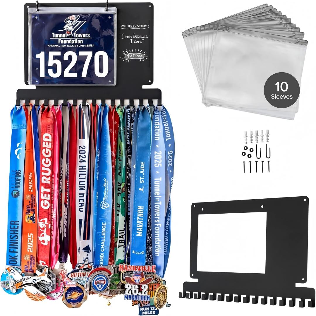 Expositor de Medallas para Cor - Race Bib reseña y precio