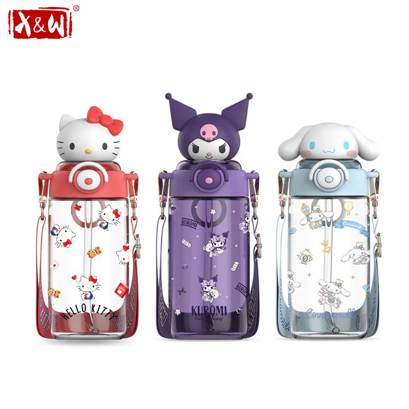 Vaso con pajita X&W Kawaii San - Running Gear Kids reseña y precio
