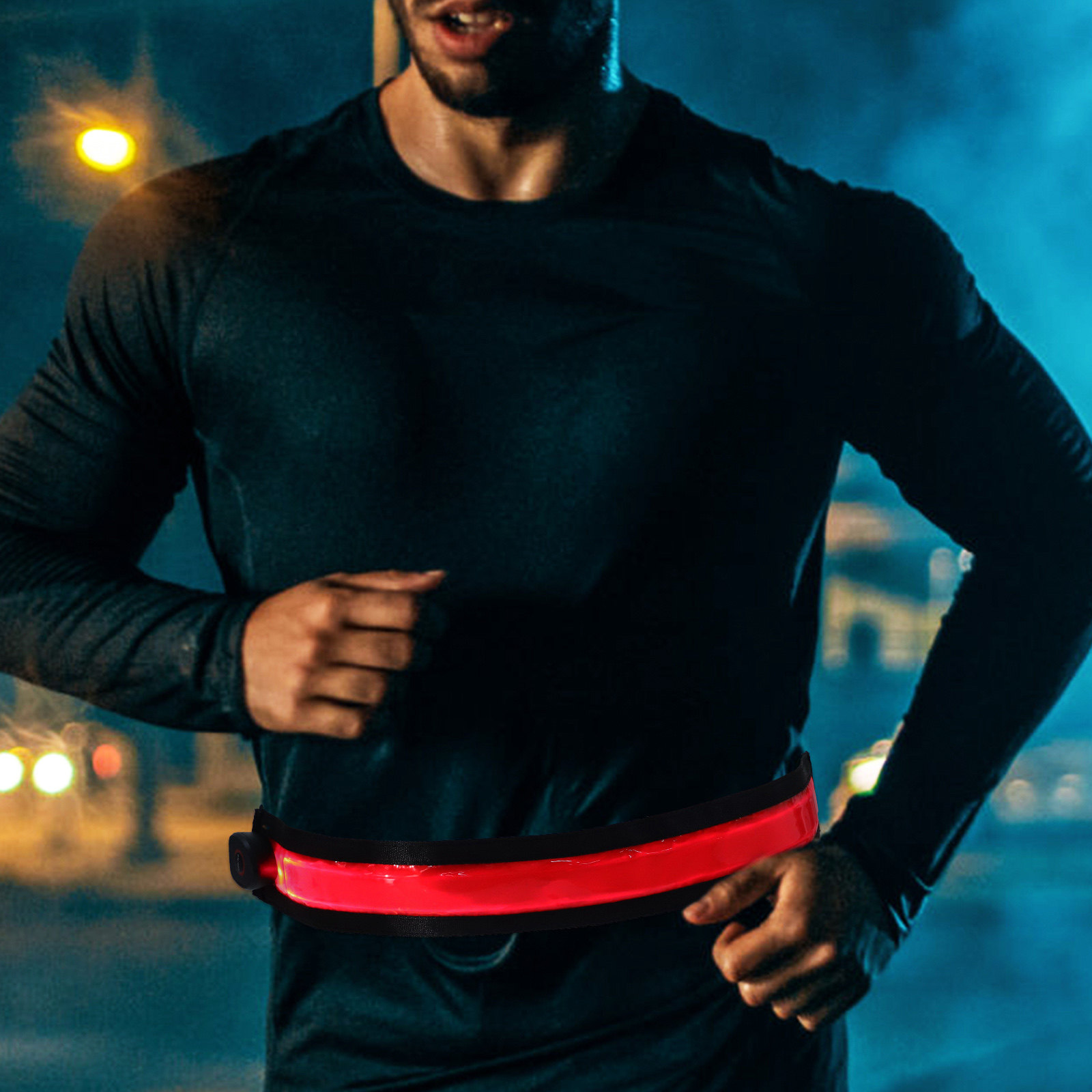 2 unidades de cinturón reflect - Running Visibility Gear reseña y precio