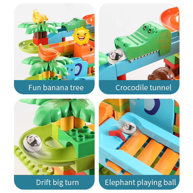 Juego de bloques de construcci - Running Gear Kids reseña y precio
