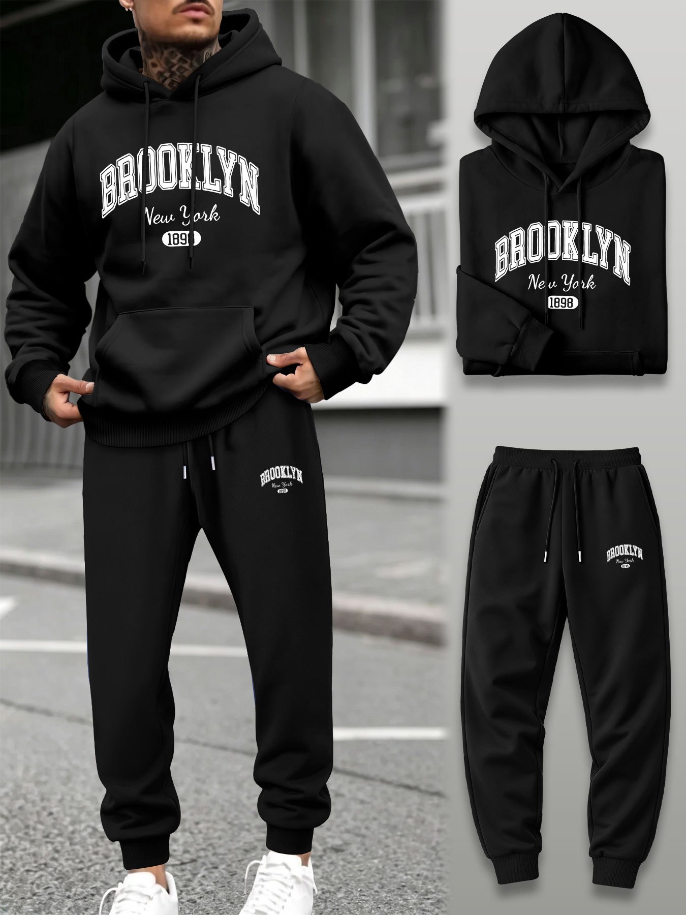 Conjunto Deportivo de 2 Piezas - Joggers Pants reseña y precio