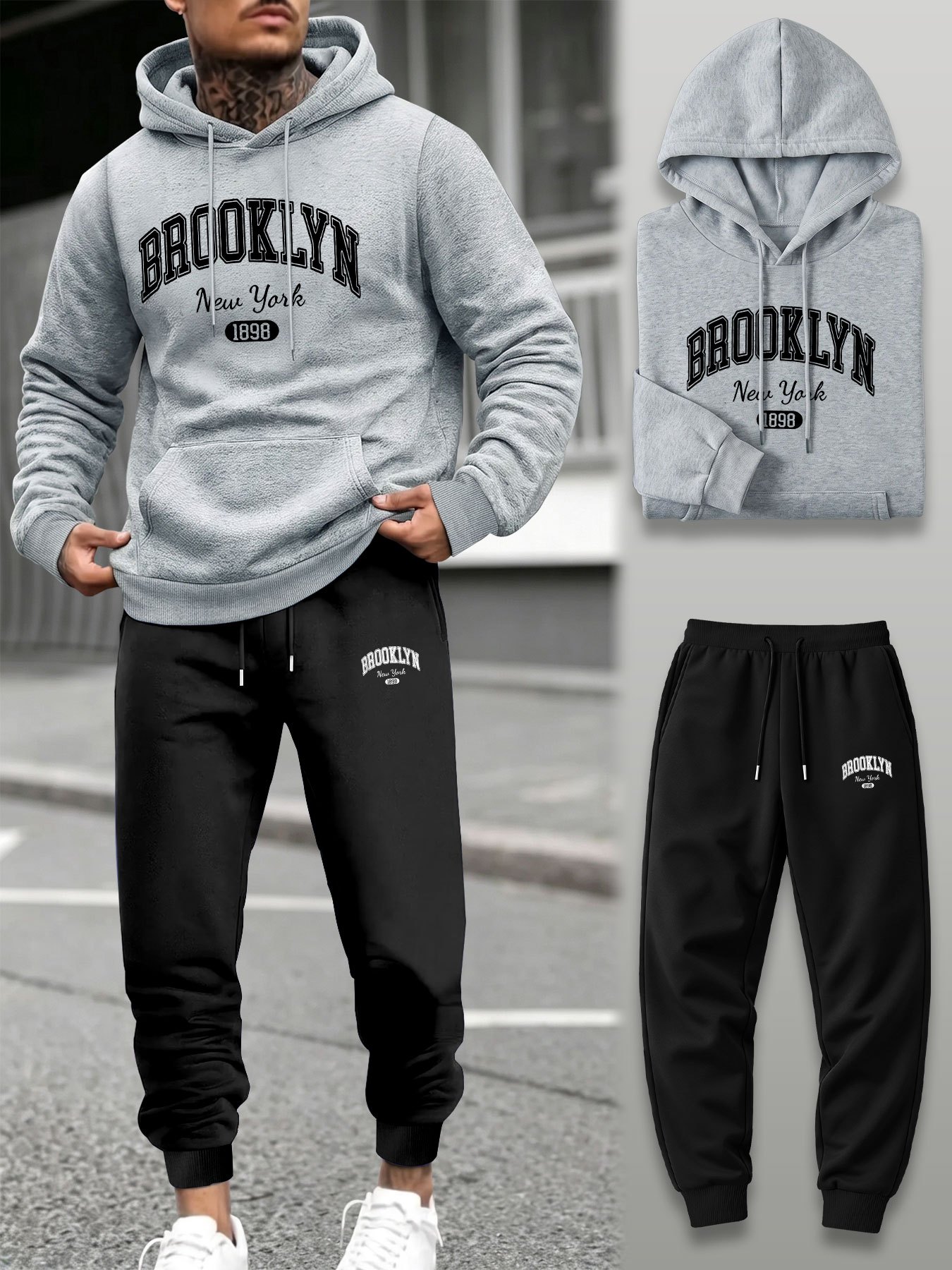Conjunto Deportivo de 2 Piezas - Joggers Pants reseña y precio