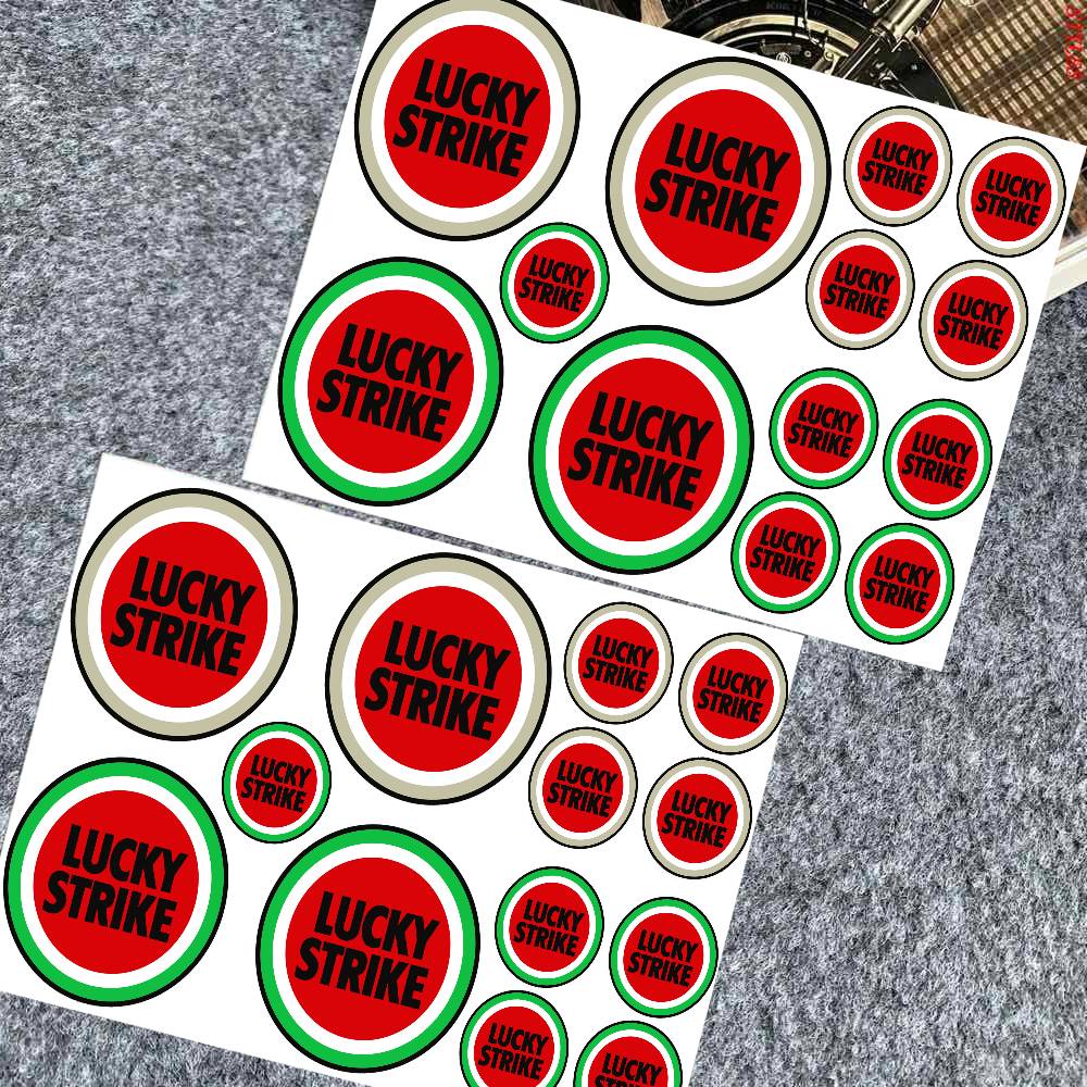 Pegatinas Retro Clásicas LUCKY - Race Bib reseña y precio
